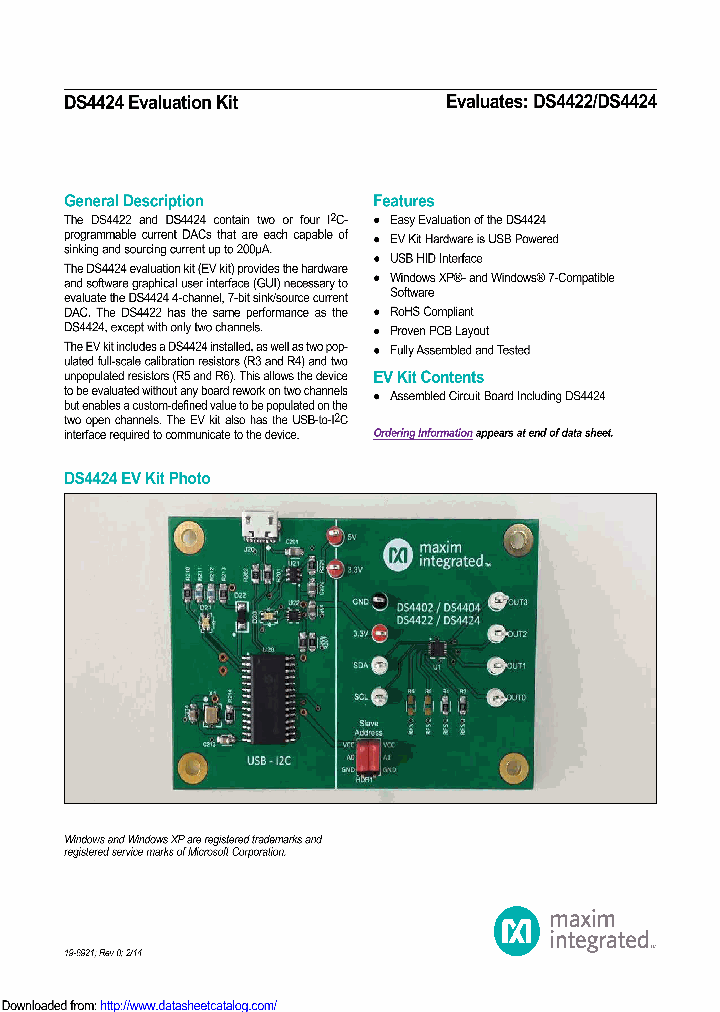 DS4424EVKIT_9088803.PDF Datasheet