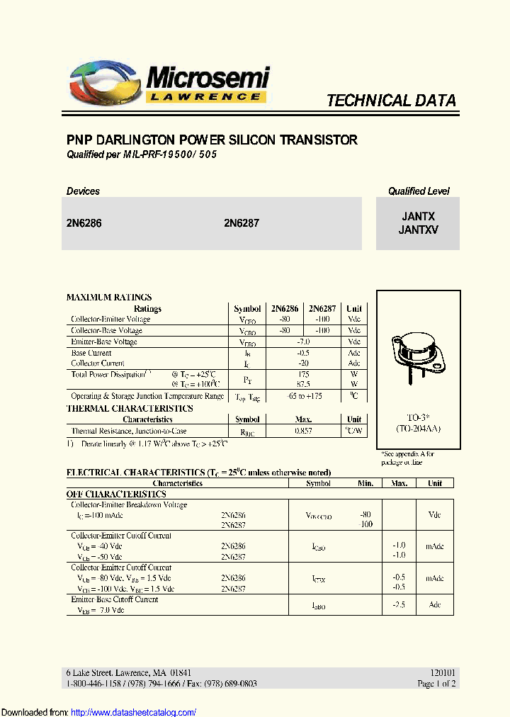 2N6286E3_9089009.PDF Datasheet