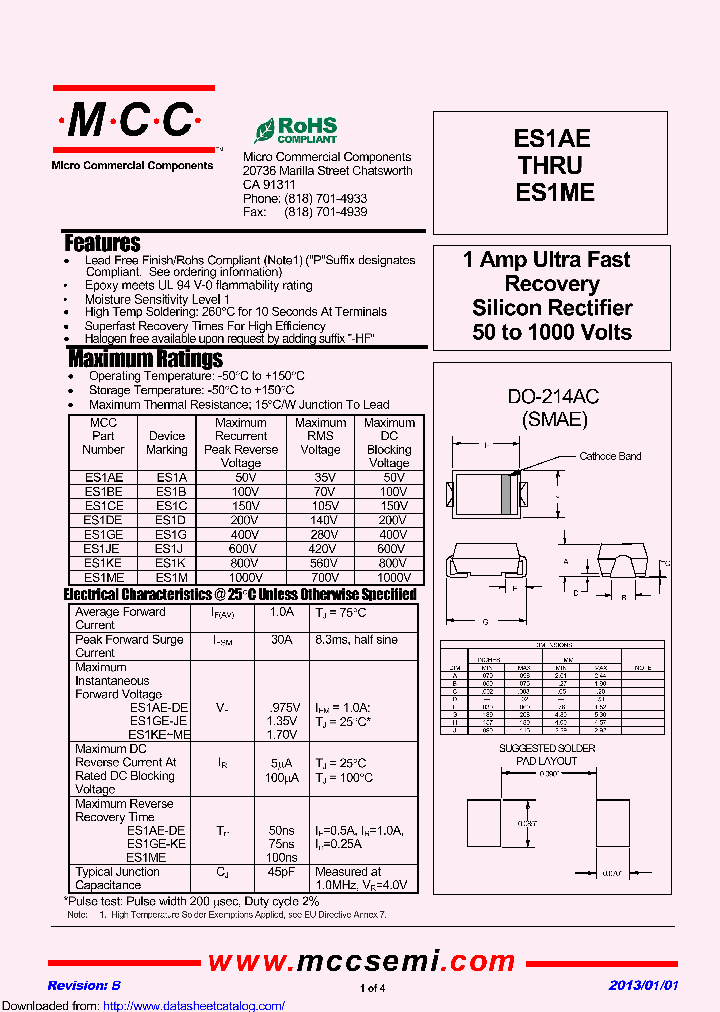 ES1JE_9089626.PDF Datasheet