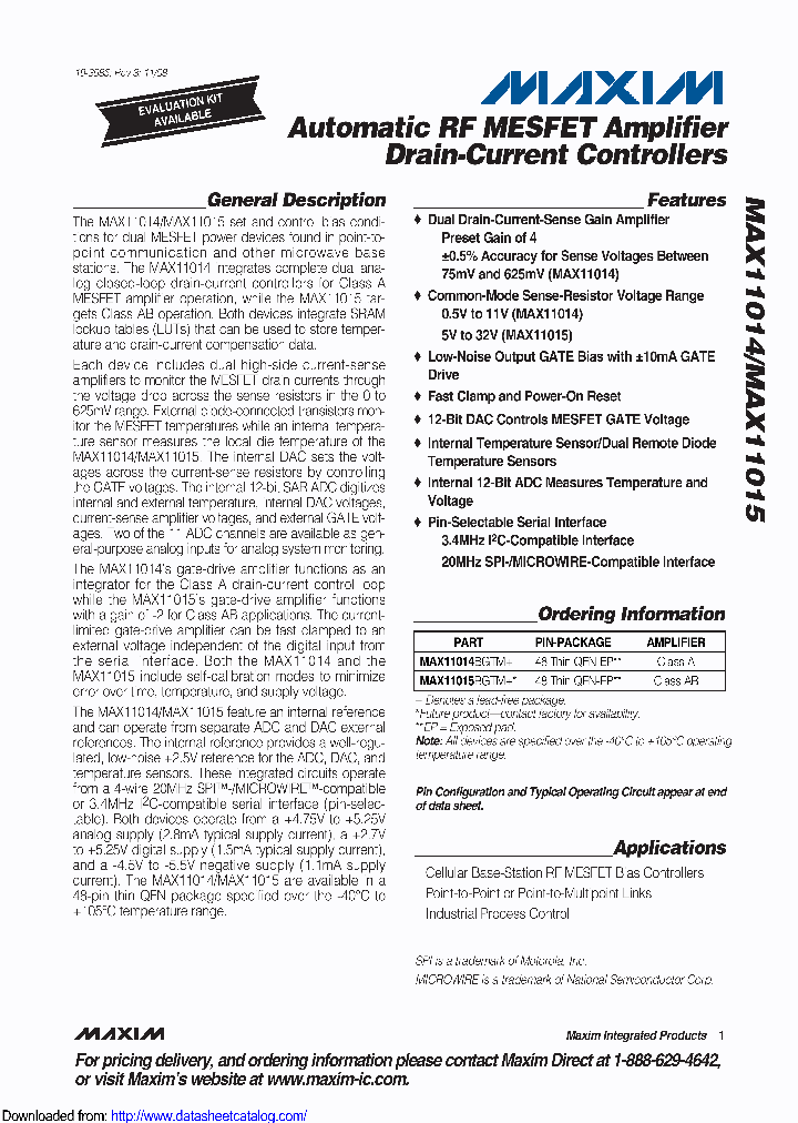 MAX11014BGTM_9090958.PDF Datasheet