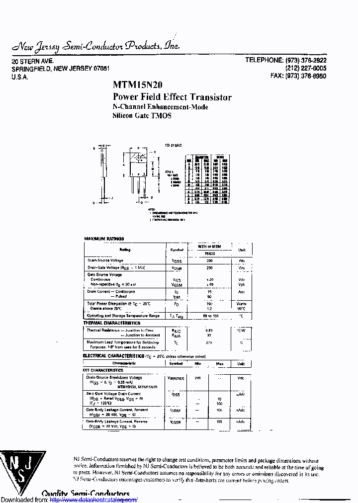 MTM15N20_9092951.PDF Datasheet