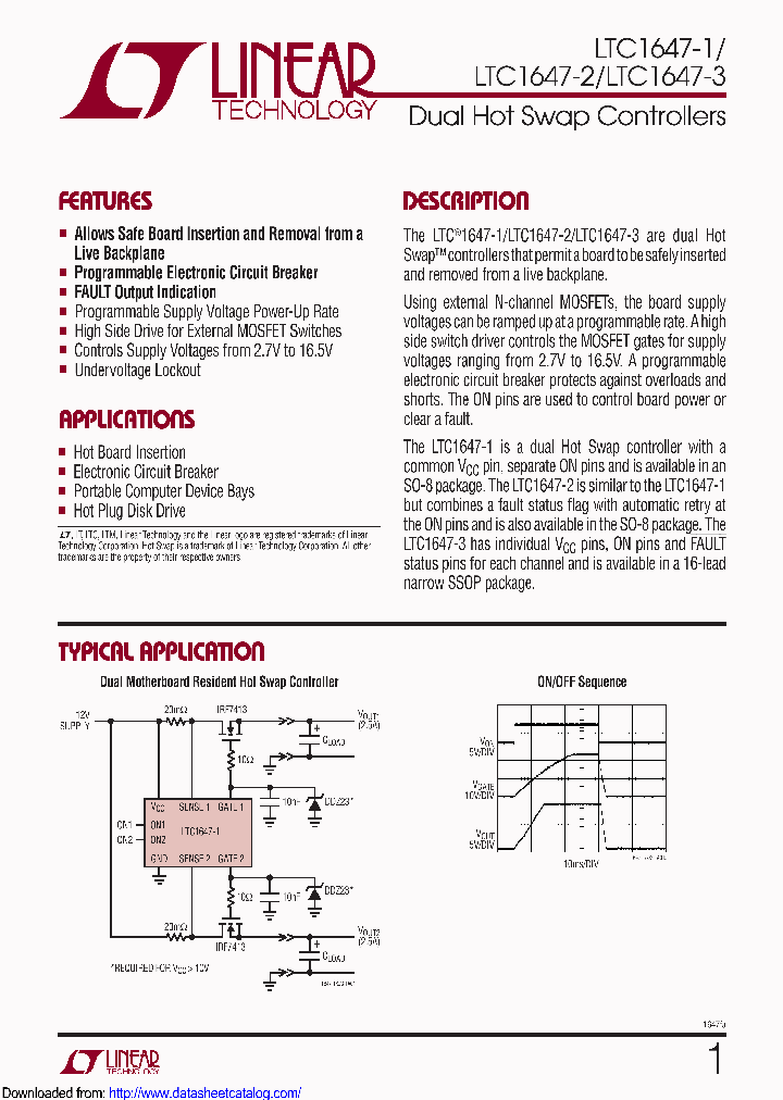 LTC1647-3IGNPBF_9093351.PDF Datasheet