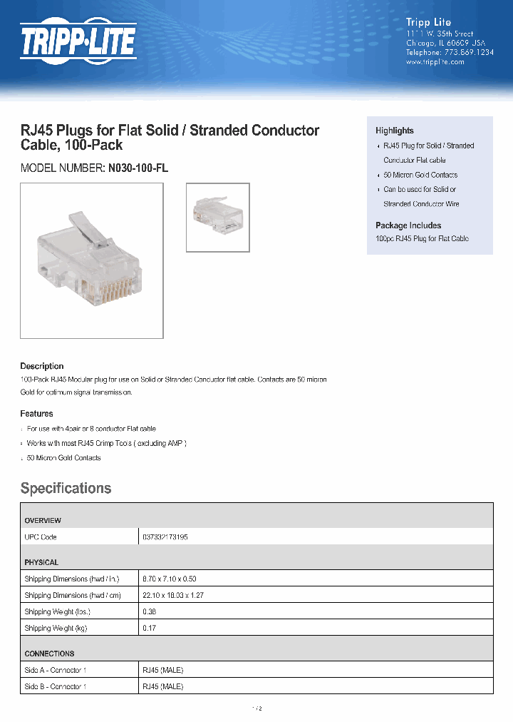 N030-100-FL_9096602.PDF Datasheet