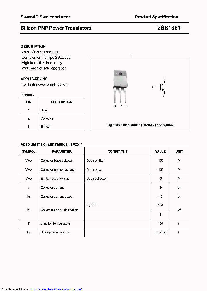 2SB1361_9096619.PDF Datasheet