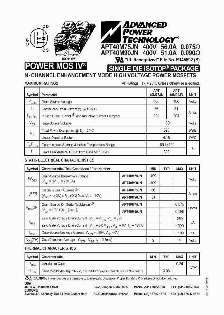 APT40M90JN_9100788.PDF Datasheet
