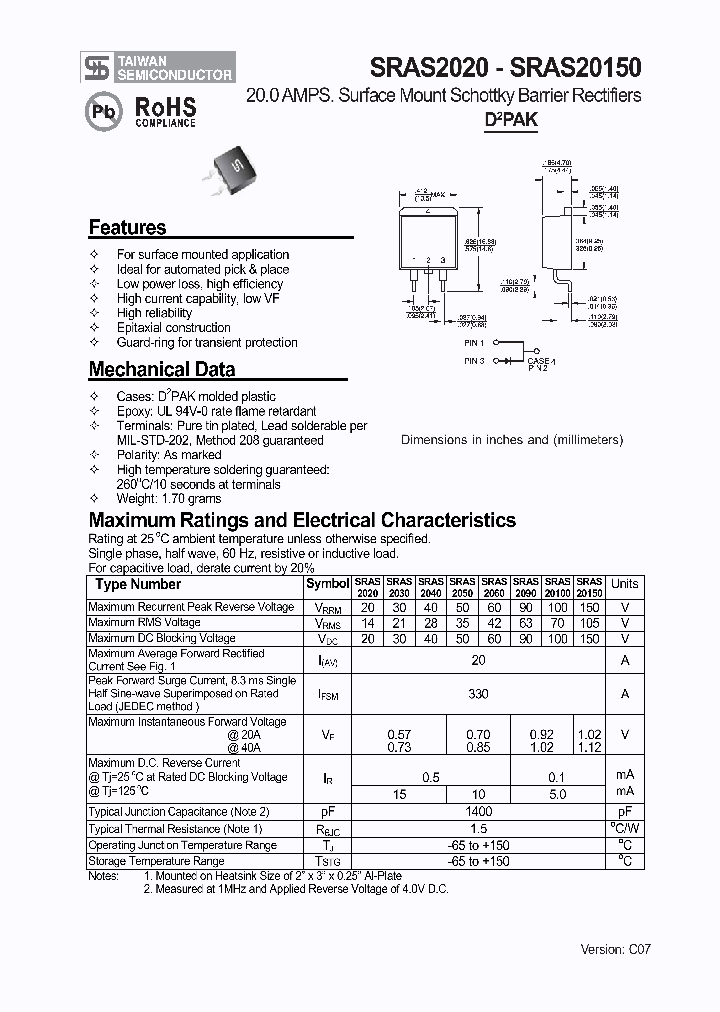 SRAS2060_9103641.PDF Datasheet