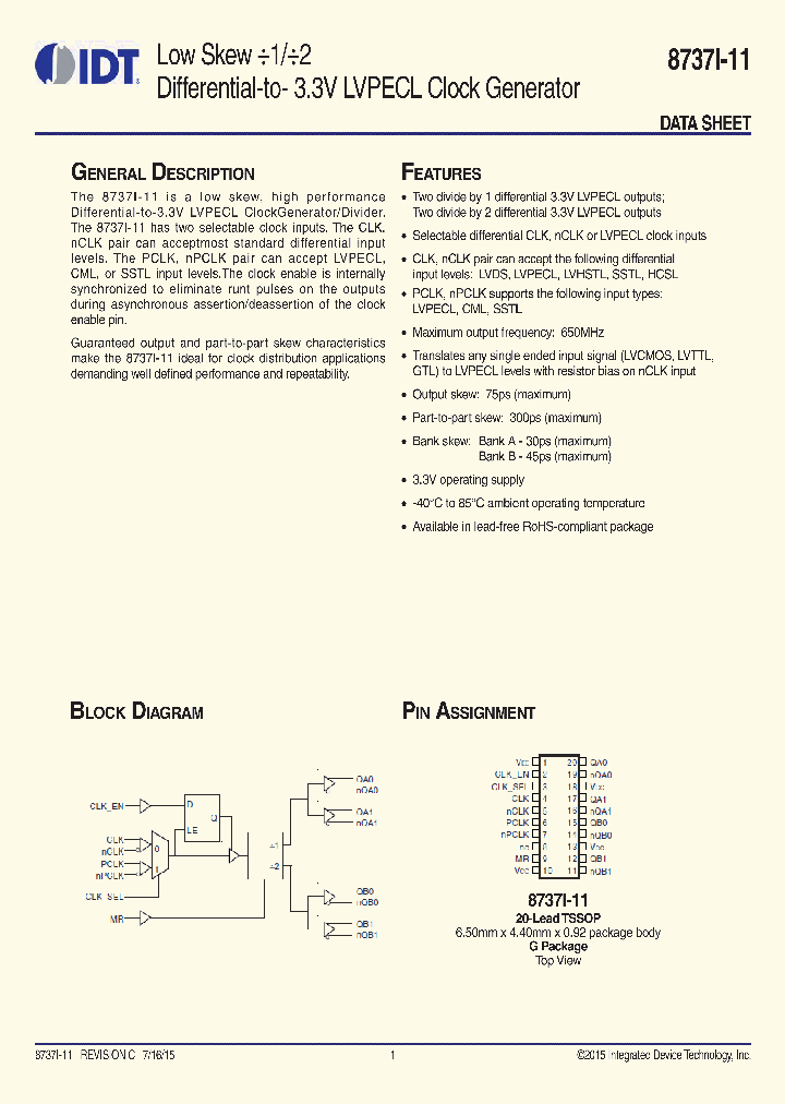 8737AGI-11LFT_9104808.PDF Datasheet