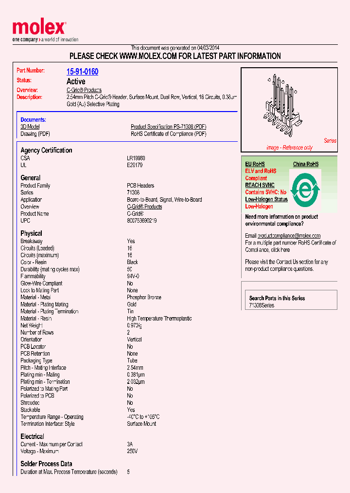 15-91-0160_9105788.PDF Datasheet