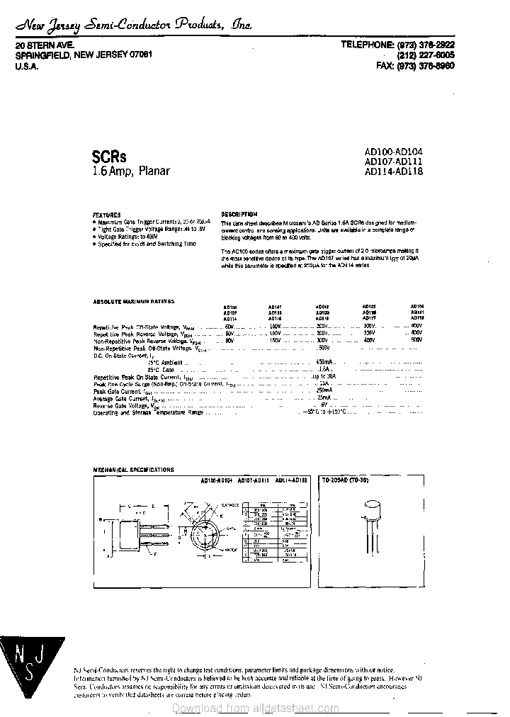 AD101_9111137.PDF Datasheet