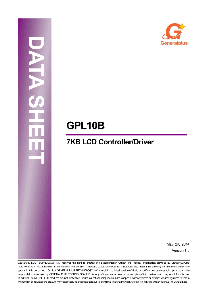 GPL10B-NNNV-C_9111696.PDF Datasheet