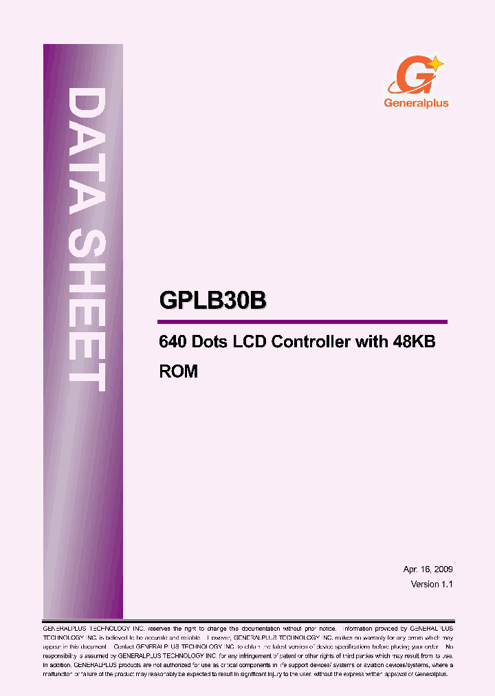 GPLB30B-NNNV-C_9111697.PDF Datasheet