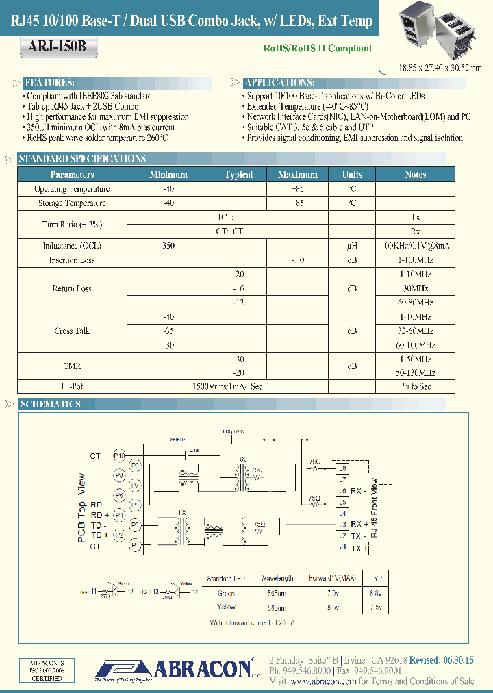 ARJ-150B_9112816.PDF Datasheet