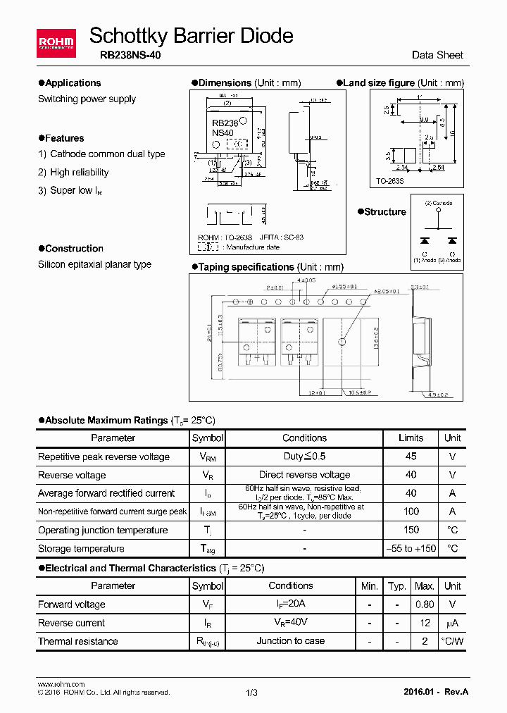RB238NS-40_9115945.PDF Datasheet