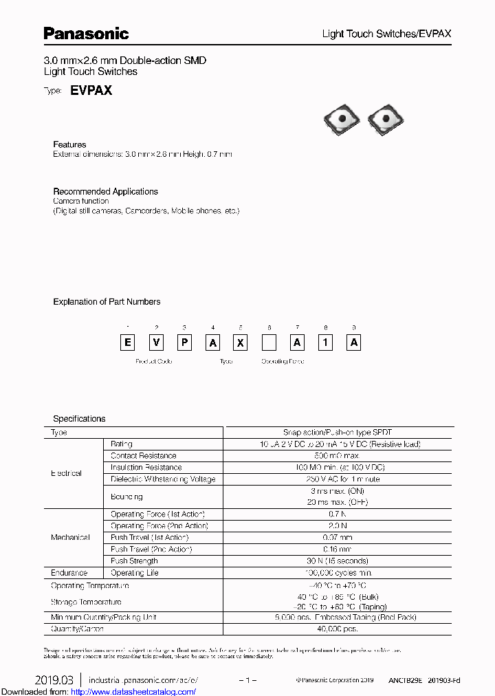 EVPAX_9121633.PDF Datasheet